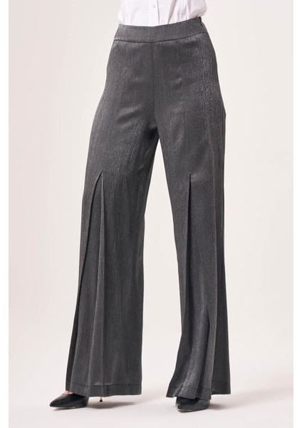 Parlak Detaylı Gri Pantolon fiyatları