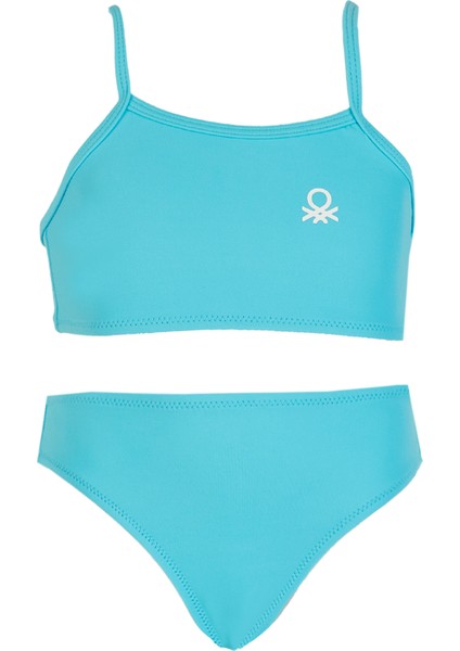 Benetton Bikini Takım Kız Çocuğu Mavi G25044