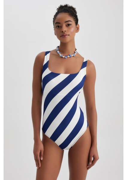 Fall in Love Regular Fit Çizgili Mayo A9457AX23HS fiyatları