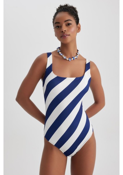 Fall in Love Regular Fit Çizgili Mayo A9457AX23HS modelleri