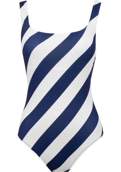 Fall in Love Regular Fit Çizgili Mayo A9457AX23HS