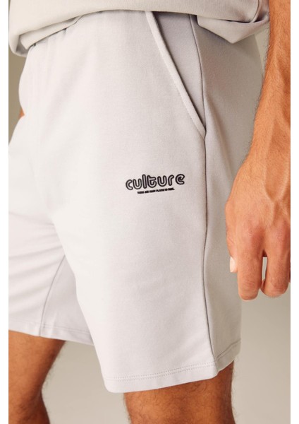 Slim Fit Dar Paça Pamuklu Şort A3893AX23HS