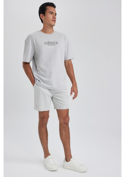 Slim Fit Dar Paça Pamuklu Şort A3893AX23HS