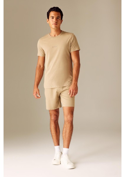 Slim Fit Dar Paça Pamuklu Şort A3893AX23HS