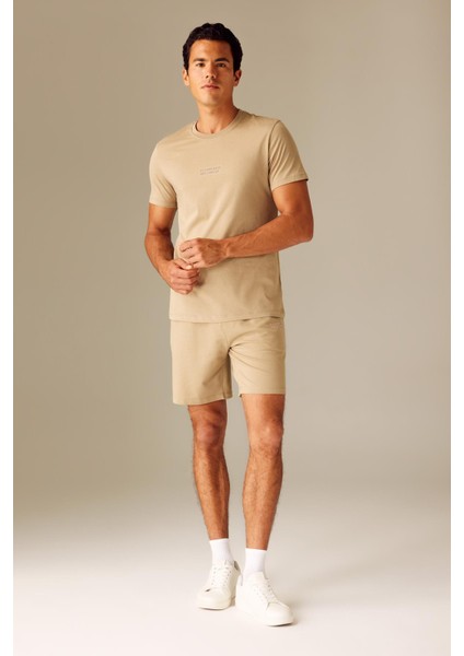 Slim Fit Dar Paça Pamuklu Şort A3893AX23HS