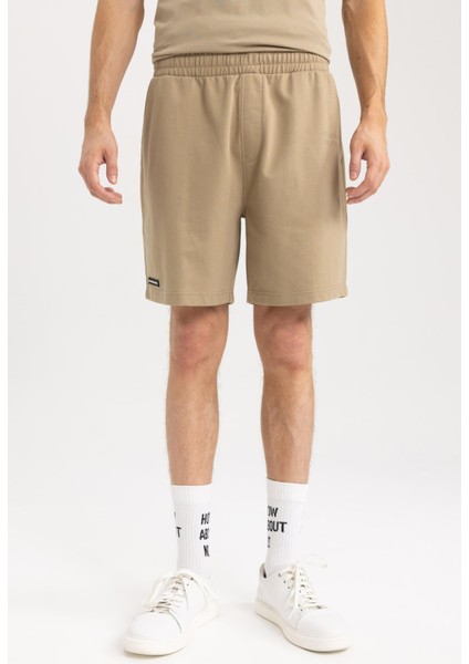 Slim Fit Dar Paça Pamuklu Şort A3893AX23HS