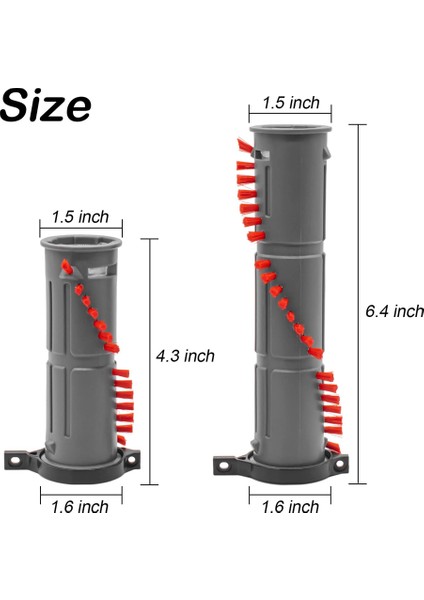 Yedek Parçalar Rulo Fırça Dyson DC40 Elektrikli Süpürge Aksesuarları Için Uyumlu Parça Değiştirin DY-923857-02 (Yurt Dışından) modelleri