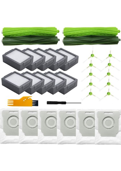 Irobot Roomba I7 I7+ E5 E6 I3 Serisi Vakum Için Yedek Aksesuarlar Kiti (Yurt Dışından)