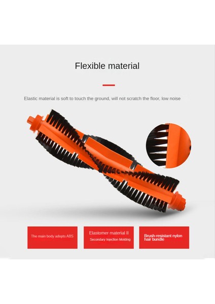 15 Adet Yedek Parçalar Xiaomi Mijia STYTJ02YM 3c Robotlu Süpürge Aksesuarları Ana Yan Fırça Filtre Paspas Bezi (Yurt Dışından) modelleri