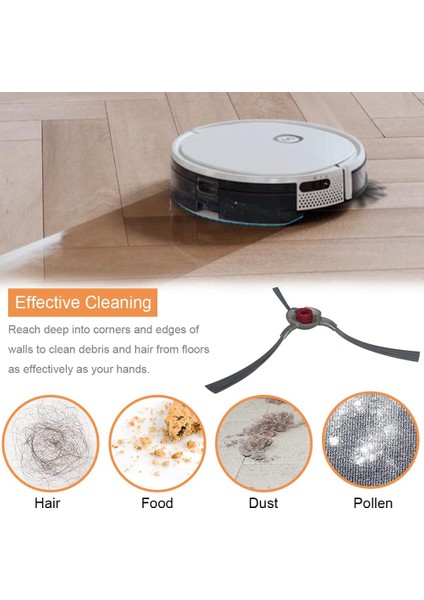 Yedek Parçalar Yan Fırça Hepa Filtre Ecovacs U2 DGN22 Robot Süpürge Aksesuarları Için Uyumlu (Yurt Dışından) fırsatları
