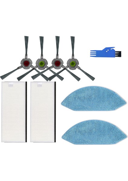 Yedek Parçalar Yan Fırça Hepa Filtre Ecovacs U2 DGN22 Robot Süpürge Aksesuarları Için Uyumlu (Yurt Dışından) indirimleri
