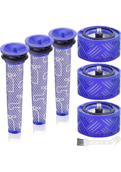 Dyson V6 Elektrikli Süpürge Aksesuarları Için Uyumlu Hepa Filtresi Yedek Parçalar Parça 965661-01 ve 966741-01'IN Yerini Alır (Yurt Dışından)
