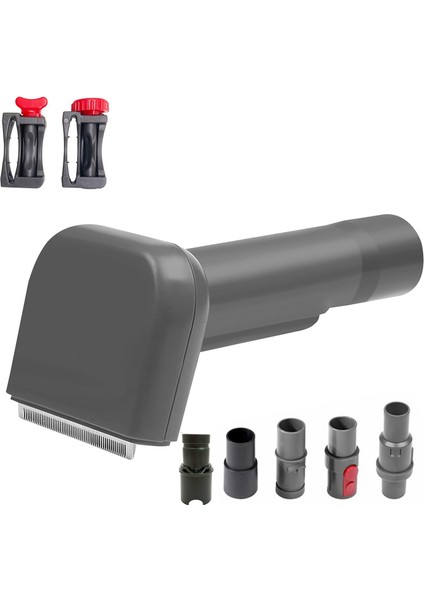 Köpek Pet Saç Fırçası Damat Aracı Dyson V11 V10 V8 V7 DC30 DC33 DC40 ve Shark Miele Philips Elektrikli Süpürge Parçaları B (Yurt Dışından)
