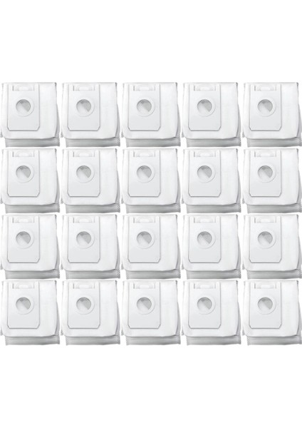 20 Adet Toz Torbaları Cecotec Conga 2290 Robot Yedek Parçaları Robotlu Süpürge Toz Torbası Çöp Torbası Yedek Parçalar (Yurt Dışından)