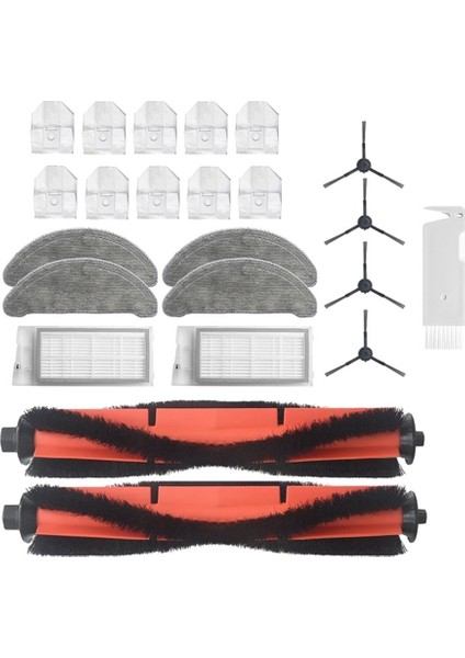 Haddeleme Yan Fırça Hepa Filtre ve Paspas Bezleri Xiaomi Roidmi Eve Plus Robot Süpürge Parçaları Için Toz Torbaları (Yurt Dışından)