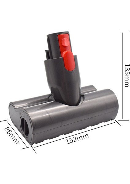 Mini Motorlu Alet Fırça Kafası Dyson V7 V8 V10 V11 Sopa Elektrikli Süpürge Mite Kaldırma Emme Kafası Temizleme Araçları (Yurt Dışından)