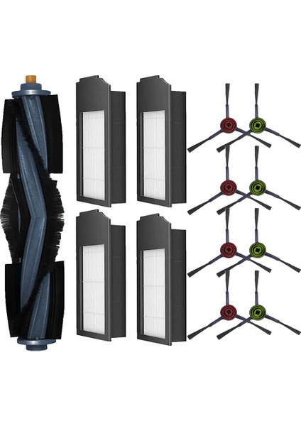 Ecovacs X1 Omni /x1 Turbo /x1 Plus Robot Süpürge Için Uygun Yedek Aksesuarlar Seti (Yurt Dışından)