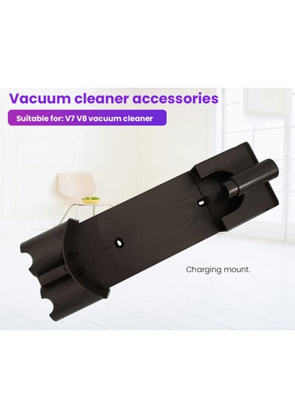 Dyson V7 V8 Akülü Elektrikli Süpürge Için Uyumlu Yerleştirme Istasyonu Aksesuar Duvar Montajı Değiştirir (Yurt Dışından)