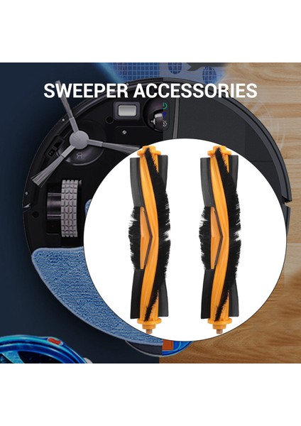 Ecovacs Deebot Ozmo T8 Elektrikli Süpürge Ana Fırça Değiştirilebilir Aksesuar Için 2 Adet Rulo Fırça (Yurt Dışından)