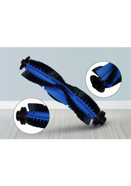Cecotec Conga 2290 Ultra 05661 Için 3 Adet Ana Rulo Fırça Robot Süpürge Yedek Parça (Yurt Dışından)
