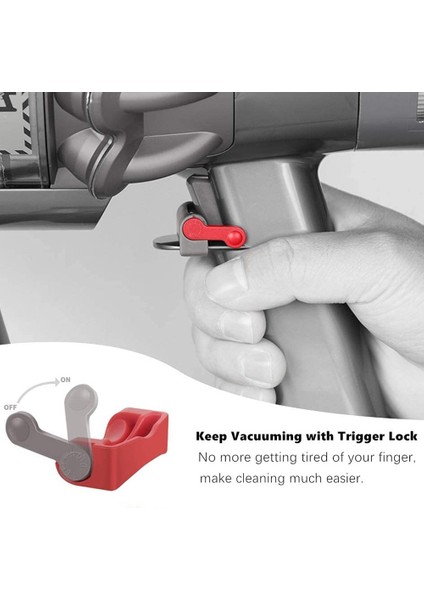Dyson V15 V11 V10 V8 V7 V6 Elektrikli Süpürge Için Damat Aletleri, Ek Adaptörü ve Tetik Kilidi ile Evcil Hayvan Bakım Aleti (Yurt Dışından)