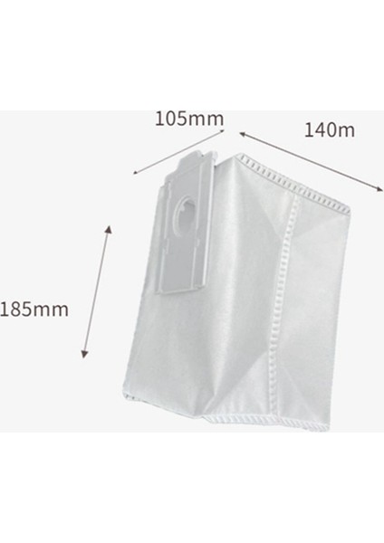 Samsung VCA-RDB95 Jet Bot+ Robot Için 9 Adet Elektrikli Süpürge Toz Torbası (Yurt Dışından) modelleri