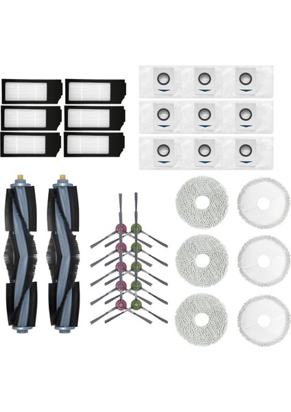 Ecovacs Deebot X1 Hepa Filtre Paspas Temizleme Bezi Toz Torbası Parçaları Için (Yurt Dışından)
