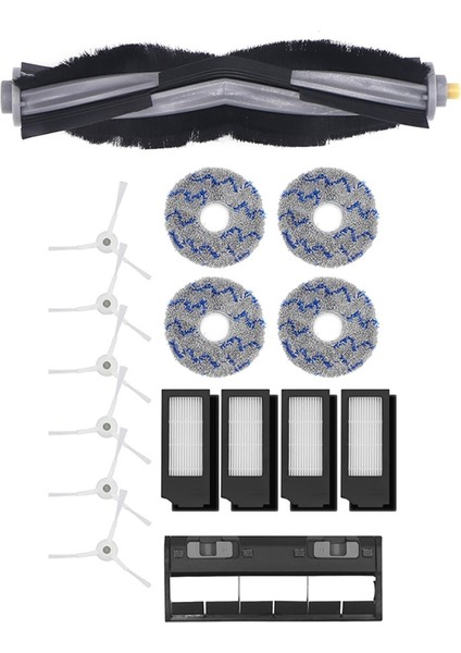 Ana Fırça Yan Fırça T10 Turbo Elektrikli Süpürge Için Hepa Filtre (Yurt Dışından) modelleri