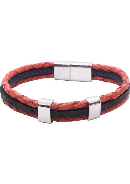 Çelik Deri Bileklik