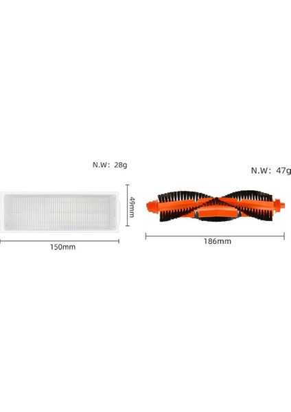 Xiaomi STYJ02YM Süpürme ve Sürükleme Için Yan Fırça Entegre (Yurt Dışından)
