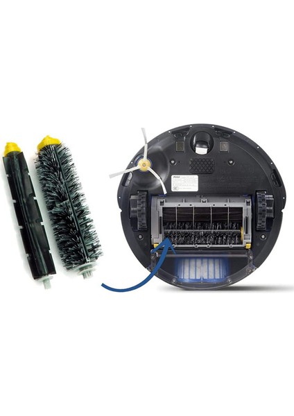 Elektrikli Süpürge Fırça Seti 605 610 612 615 620 621 630 631 650 (Yurt Dışından)