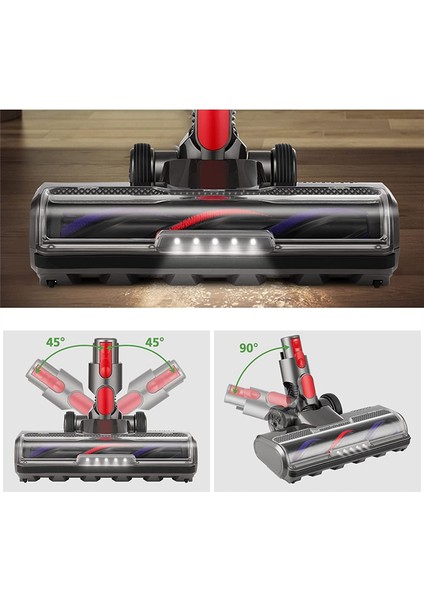 Dyson V7 V8 V10 V11 V15 Için Doğrudan Tahrikli Elektrikli Fırça (Yurt Dışından)