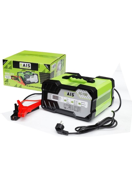 Akıllı 12 - 24 Volt Akü Şarj Cihazı