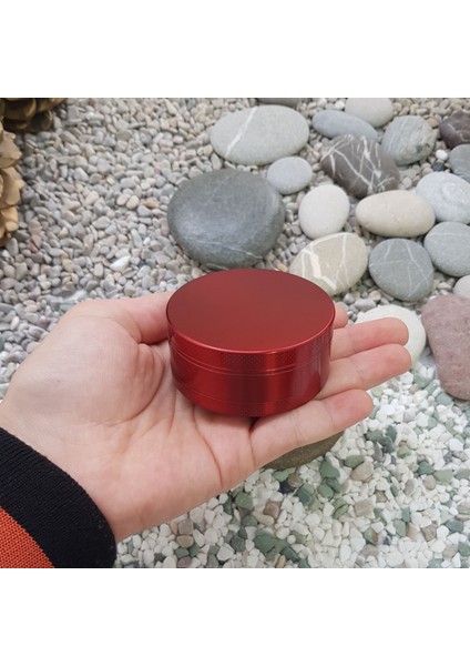 63 Mm. Kırmızı Baharat Tütün Herbal Öğütücüsü Parçalayıcı PS91KR modelleri