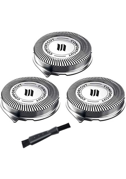 Philips Norelco Series 3000, 2000, 1000 Için SH30 Yedek Başlıklar Tıraş Makineleri Tıraş Başlıkları Tıraş Bıçakları SH30/52 (Yurt Dışından)