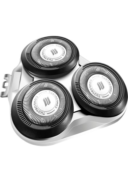 Yedek Tıraş Kafası Philips S5000 S5370 S5571 S5420 S5140 S5078 S5077 S5050 S5082 S5380 S5400 Tıraş Bıçağı-Gümüş (Yurt Dışından)