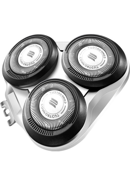 Yedek Tıraş Kafası Philips S5000 S5370 S5571 S5420 S5140 S5078 S5077 S5050 S5082 S5380 S5400 Tıraş Bıçağı-Gümüş (Yurt Dışından)