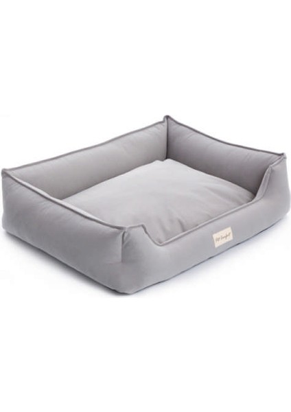 Delta Leo Gri Köpek Yatağı M 70X90CM
