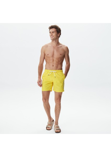 Nautıca Erkek Sarı Standart Fıt Şort Mayo TC25507T.70E