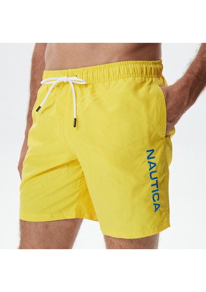 Nautıca Erkek Sarı Standart Fıt Şort Mayo TC25507T.70E fırsatları