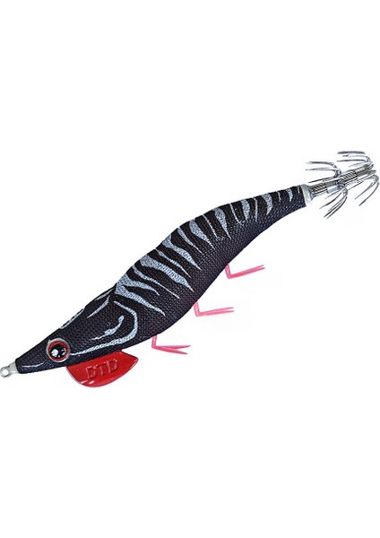 Red Shrimp 3.0 90MM 14,3gr Kalamar Zokası - Black White (Red Glow)
