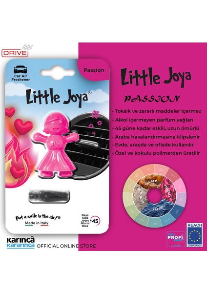 Joya Passion Kalorifere Geçme Oto Kokusu Tutkulu modelleri