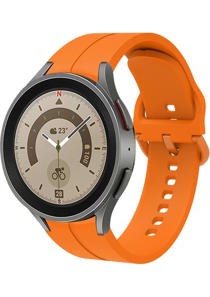 Samsung Galaxy Watch 5 40MM Kordon Çizgi Tasarım Spor Şık Görünüm Kayış Akıllı Saat Kordon 20MM