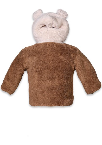 Unisex Bebek Kapüşonlu Peluş Mont fiyatları