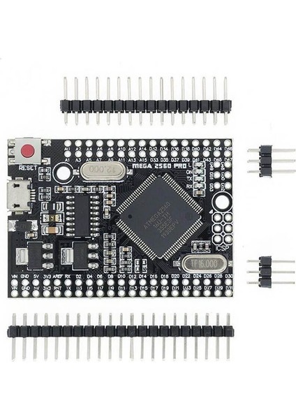 Arduino MEGA2560 Pro Mini ATMEGA2560-16AU USB CH340G Geliştirme Kartı (Orjinal Chip)