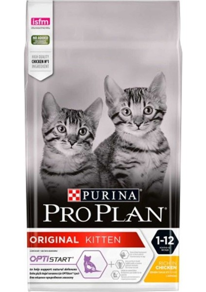 Kitten Tavuk ve Pirinçli Yavru Kedi Maması 3kg