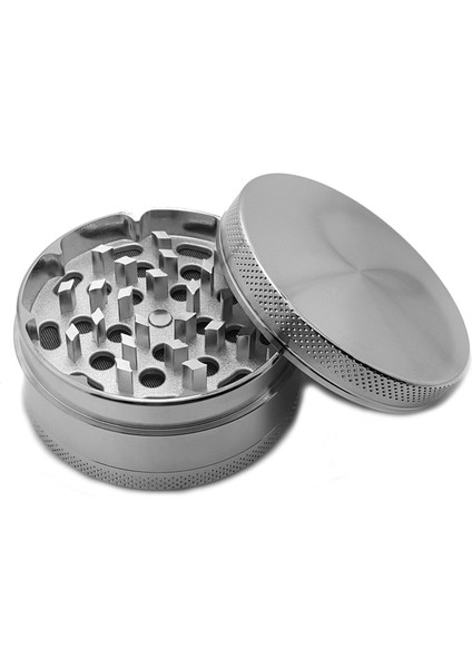 63 Mm. Silver Baharat Tütün Herbal Öğütücüsü Parçalayıcı PS91SLV