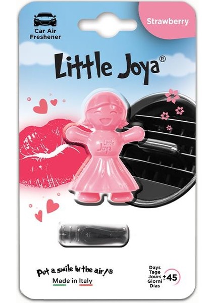 Joya Strawberry Kalorifere Geçme Oto Kokusu Çilek