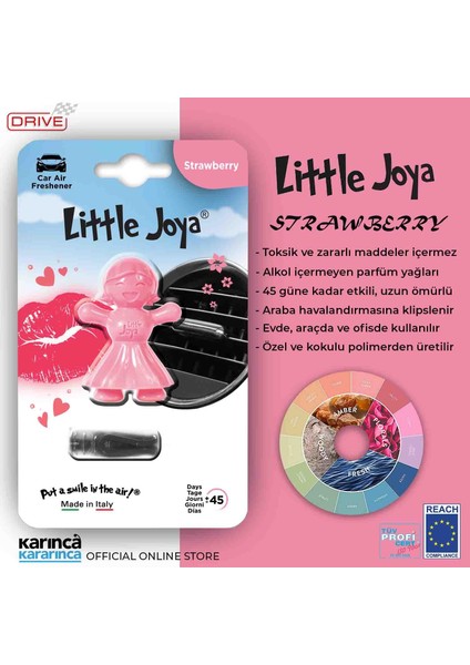 Joya Strawberry Kalorifere Geçme Oto Kokusu Çilek modelleri