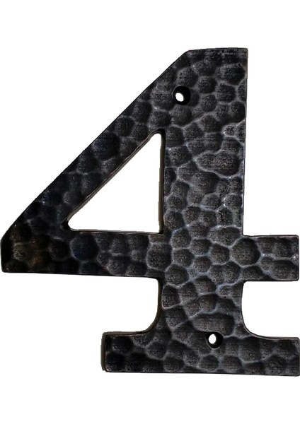 Antik Bronz Rakam 10 cm G-31 - No: 4